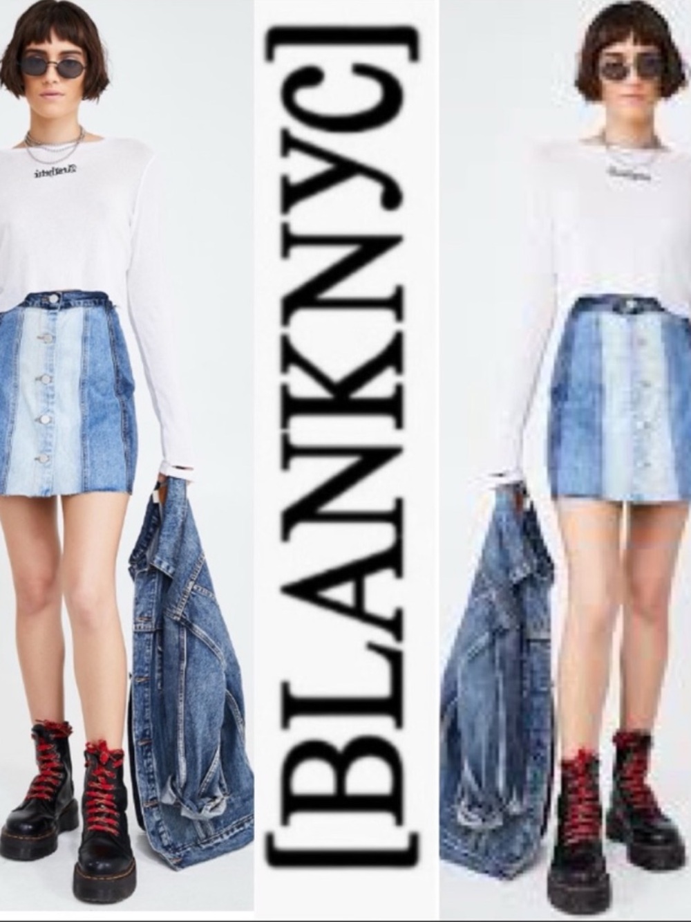[BlankNYC] All or Nothing Denim Skirt
